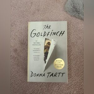 Goldfinch Donna Tartt paperback book